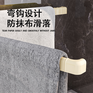 置物架旋转毛巾架 吸盘厨房抹布架免打孔家用多功能分层墙上壁挂式