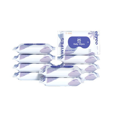 德佑婴儿手口湿巾30包便携装