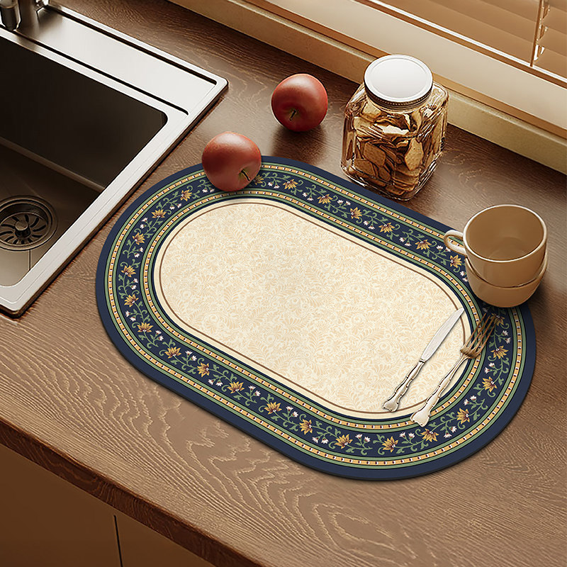 美式厨房沥水垫台面吸水垫硅藻泥隔热垫防烫餐垫咖啡机保护垫杯垫,居家布艺,餐垫,淘宝优惠券,粉丝福利购,淘宝优惠卷