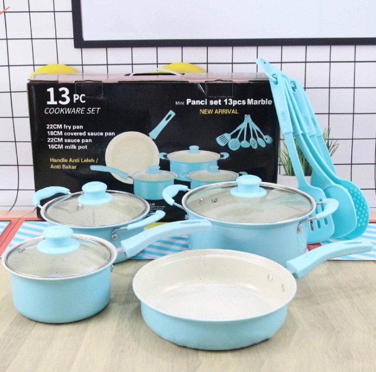 7件套13件套锅具促销礼品组合套装锅厨房