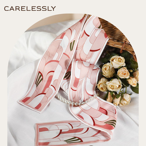 头巾桑蚕丝CARELESSLY女夏季