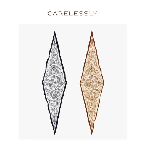 CARELESSLY夏双面印花原创菱形巾