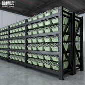 重工货架多层置物架仓库置物架超强承重地下室库房工厂仓储大货架