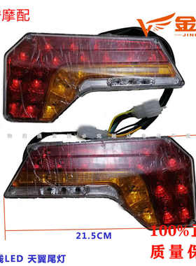 江苏金彭电动三轮车后尾灯LED转向灯刹车灯12V48V原装原厂灯包邮