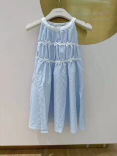 F2FAE2605 mini peace太平鸟童装2024夏装新款女童休闲连衣裙 469