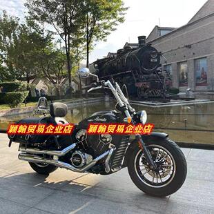 适用于印第安侦察兵Bobber轻骑兵改装1.5英寸加粗羊角加高车把