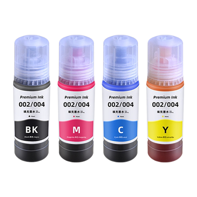 002墨水004补充彩墨通用爱普生L4156彩色3258打印机1259专用3108油墨1258爱普森3267加墨4269油墨02 04 4167