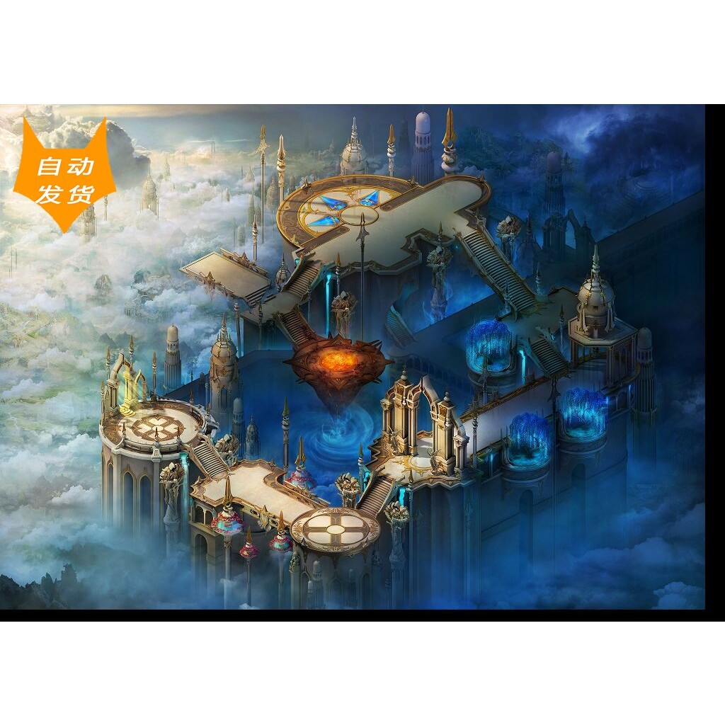 [2D素材] 暗黑破坏女神 场景地图高清图集 23P图片