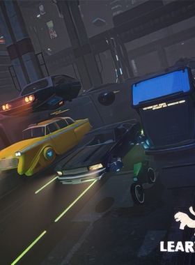 UE5 Driveable / Animated Cyberpunk / Futuristic Vehicles Set