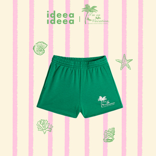 ideea点子点子「I vacation」度假风女士短裤 度假限定