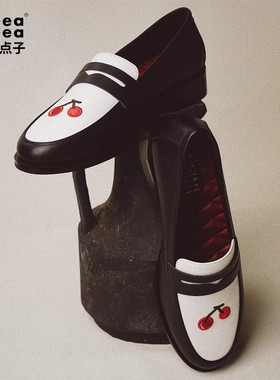 ideea点子点子 Zoe Loafer佐伊乐福鞋系列 - Cherry樱桃 女鞋