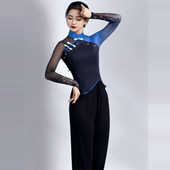 胶州秧歌舞蹈纱衣飘逸女艺考古典舞身韵练功服民族舞蹈服演出服装