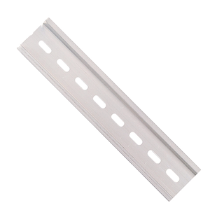 国标C45导轨固定件铝35mm断路继电器空开接线端子DZ47铁卡轨 卡槽