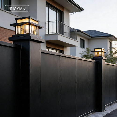 太阳能防水庭院柱头灯户外柱子灯