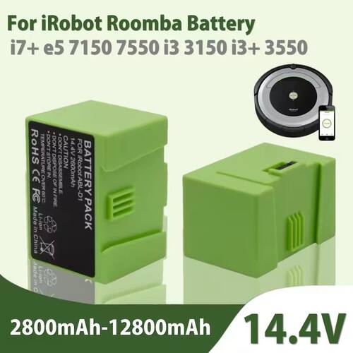 适配iRobot roomba i7+e5 7150 7550 i3 3150 i3+3550 i4 i8电池