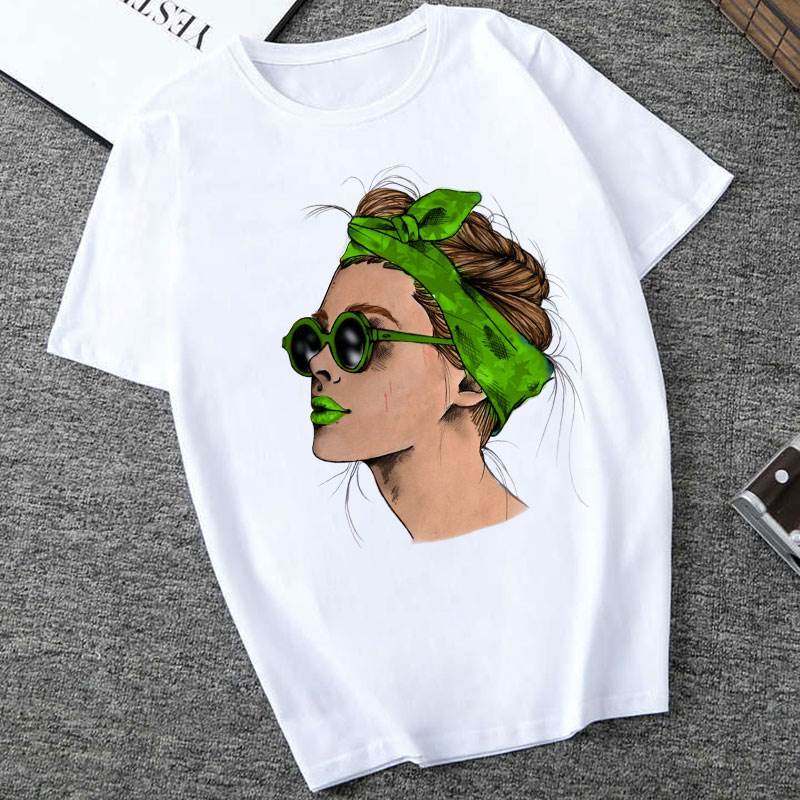 Summer 2019 Harajuku Fashion Cool Print Female T Shirt 女T恤