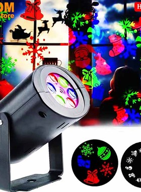 Christmas LED projection light Christmas decorations lights