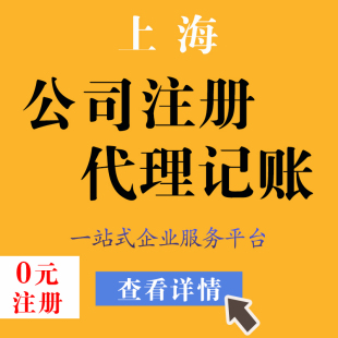 上海公司注册代理记账帐报税营业执照地址挂靠企业财务代账申报