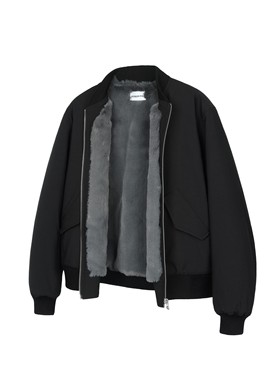 DESERTO 1500G蓝灰仿水貂“一件过冬”三防Bomber轰炸机棉服外套