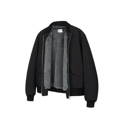 DESERTO 1500G蓝灰仿水貂“一件过冬”三防Bomber轰炸机棉服外套