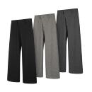 长裤 DESERTO 700G重磅自发热毛呢斜门襟直筒宽松休闲通勤秋冬西裤