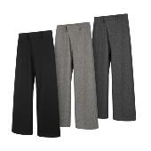 长裤 DESERTO 700G重磅自发热毛呢斜门襟直筒宽松休闲通勤秋冬西裤