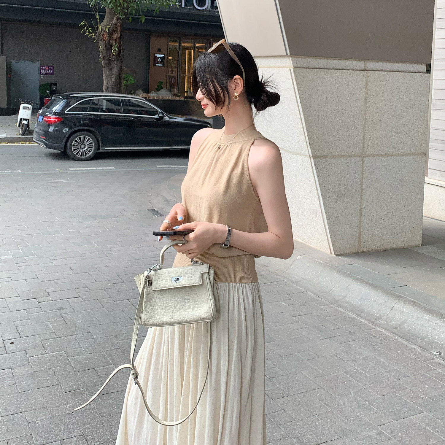 泰国绝美独特漂亮无袖吊带背心女夏季2026新款外穿内搭打底小上衣
