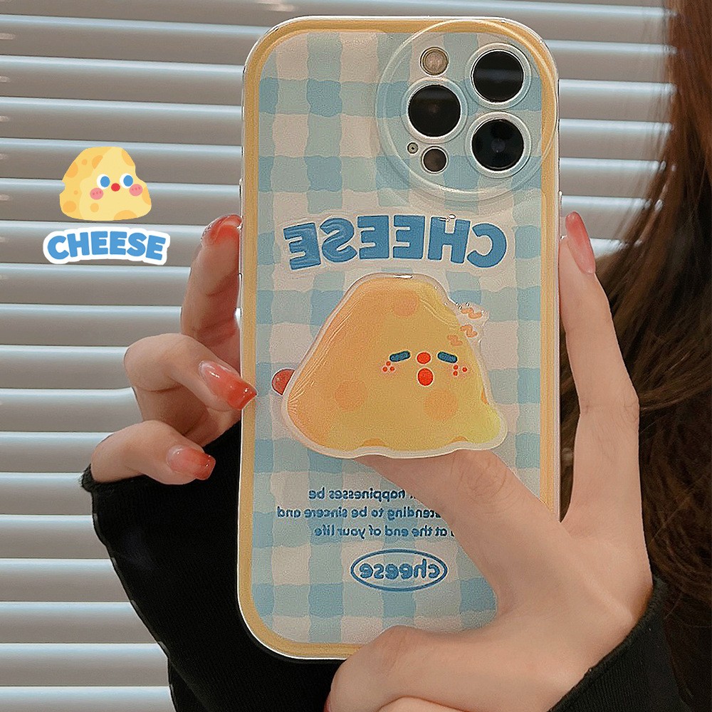 奶酪适用14苹果16手机壳iphone15plus新款13pro硅胶12支架11软套X