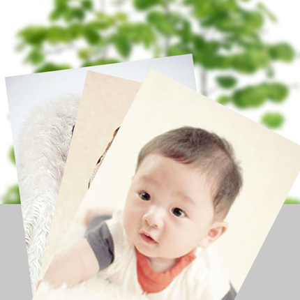 洗照片冲印打印洗印相片包邮塑封幼儿园生活宝宝照片手机照全家福