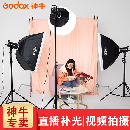 神牛（Godox）SL60W直播补光灯LED摄影灯美颜常亮灯短视频拍照摄