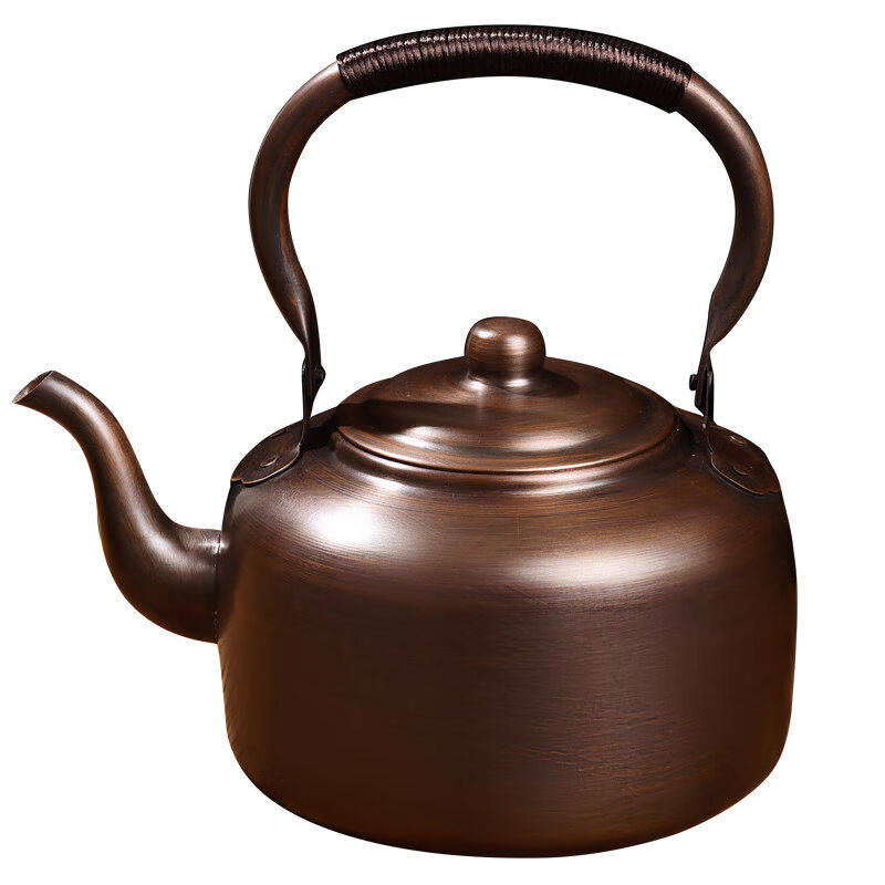 赛可优铜茶壶纯铜壶铜壶烧水壶老式家用纯铜紫加厚手工复古茶加汤