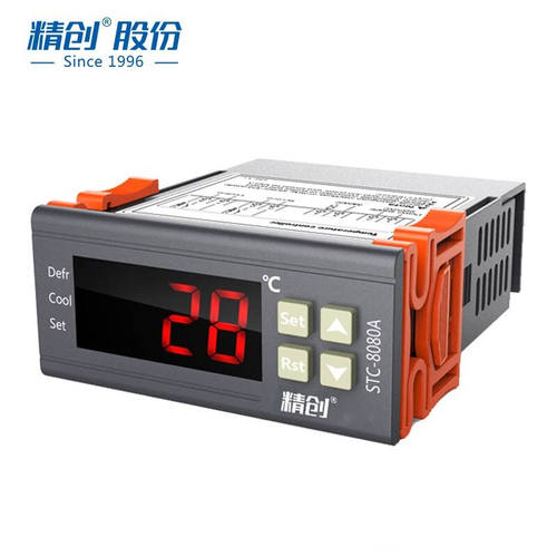 精创（elitech）STC-8080AX冰箱温控器制冷自动定时化霜温度控制