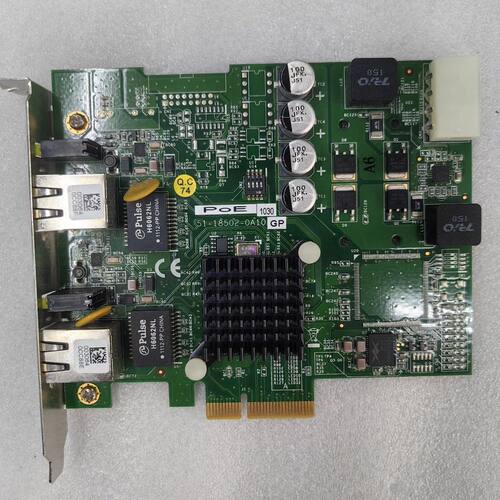 pcle_poe4双口干兆网卡POE51-18502-0A1