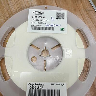 HOTTECH贴片电阻 0402 0R