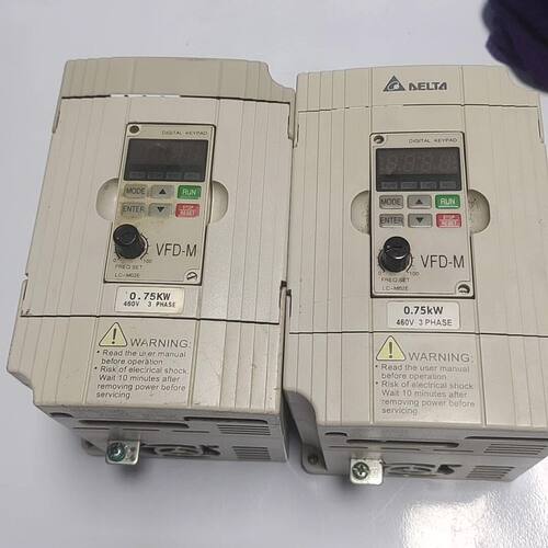 台达变频VF007M43B系列380V0.75千瓦功能包好