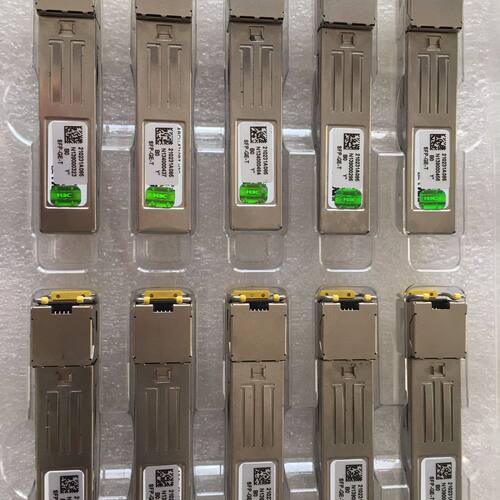 拆机千兆光转电口RJ45光模块SFP-GE-T