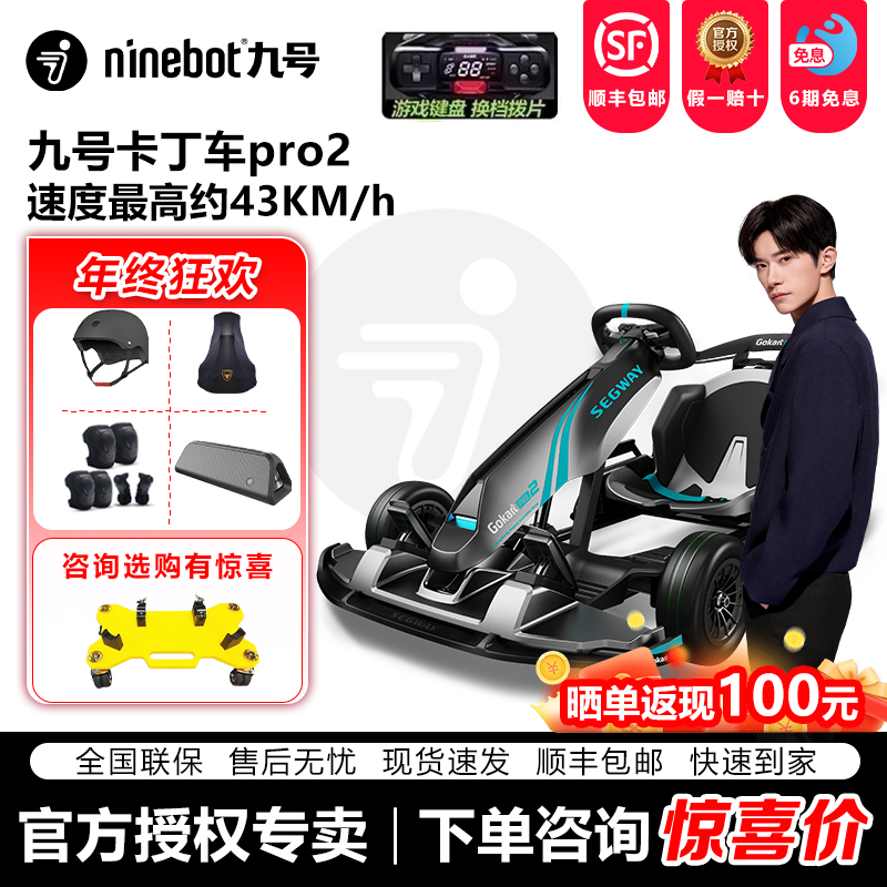 九号Segway卡丁车PRO2可烤漆