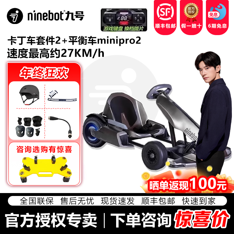 ninebot九号成人儿童通用四轮车