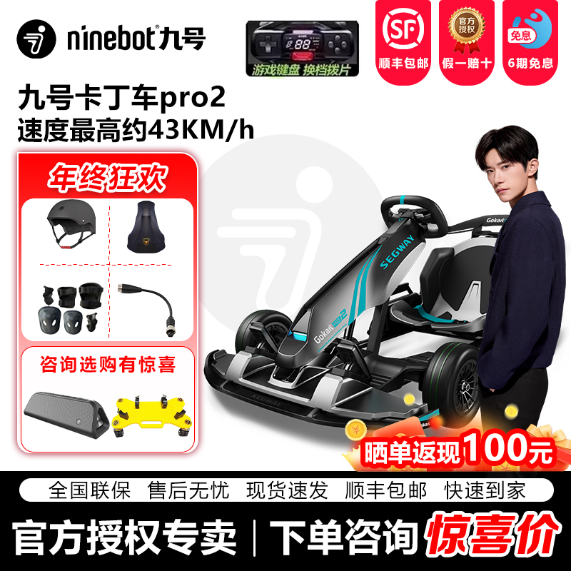 九号Segway卡丁车PRO2可烤漆