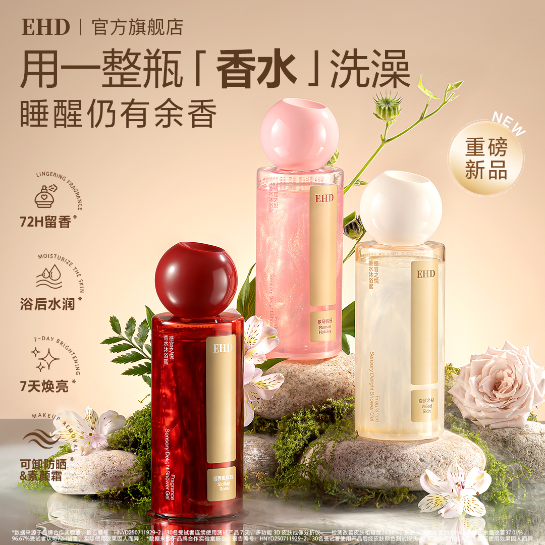 明星同款&万人迷香水沐浴露