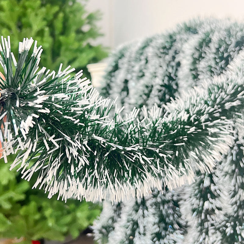 毛条彩条圣诞树挂饰圣诞节装饰品拉花派对晚会商场橱窗场景布置