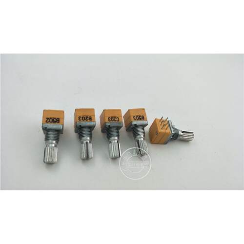 升威 RK097G 双联电位器  B5K B50K B20K C20K 柄长15MM花