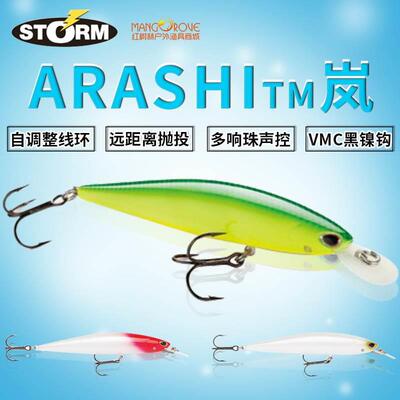 2015新品乐伯乐旗下美国世尊远投米诺 ARM11 11cm 17g 进口路亚饵