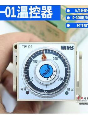 封口机电烤箱 烘箱温控仪TE-01 300℃ 400℃温度调节仪 控温器