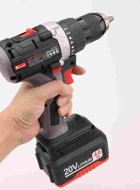 福冈工具20V锂电钻工业级2电1充4.0系列电动螺丝刀FO-92002