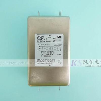 20VP1 VP系列F7774 6609038-1 Corcom 20A VDE UL CSA IEC滤波器