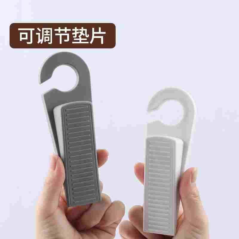 可调节门塞挡门卡固定器门阻防风免打孔加厚橡胶门档块防滑垫脚片
