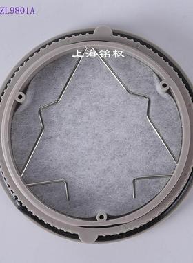 轴流风机 通风过滤网组ZL-9801A 圆形 106 百叶窗防尘网8025风扇