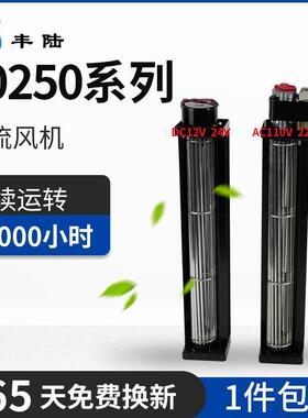 FLD30250A12 12/24V 2.4W 叶轮30*250mm滚筒式横流风机静音换气扇