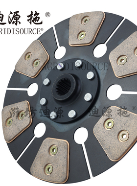 适用于雷沃欧豹拖拉机谷神收割机配件CF550A.21.025离合器摩擦片